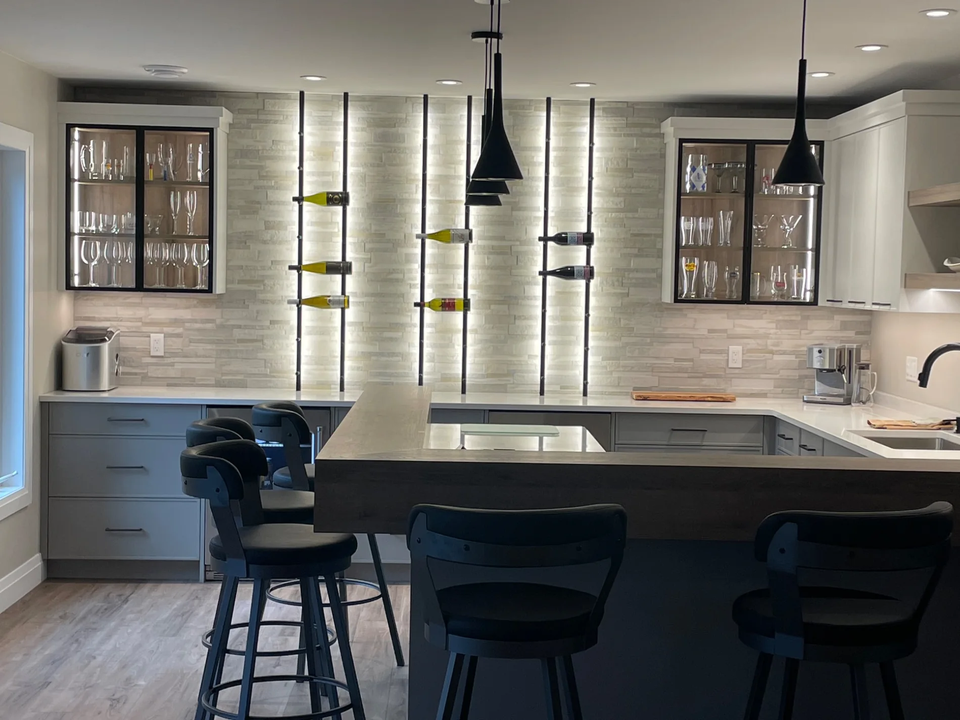 Finished basement